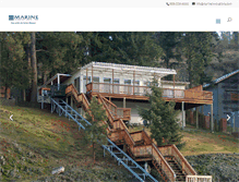 Tablet Screenshot of marineinnovations.com